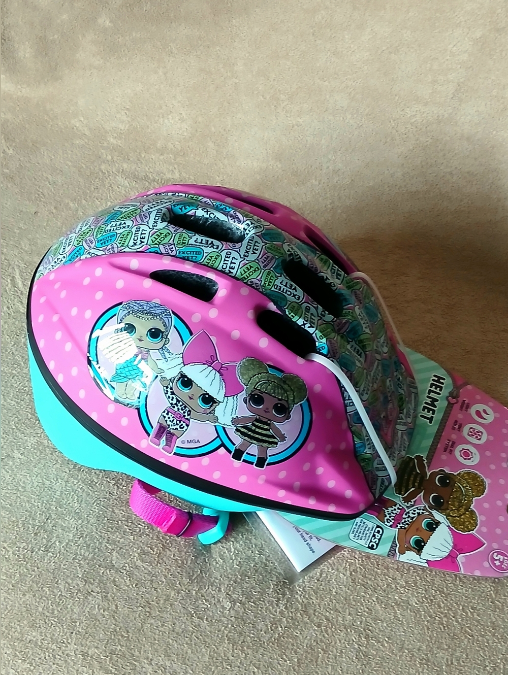 Lol Surprise Kids Bike Helmet